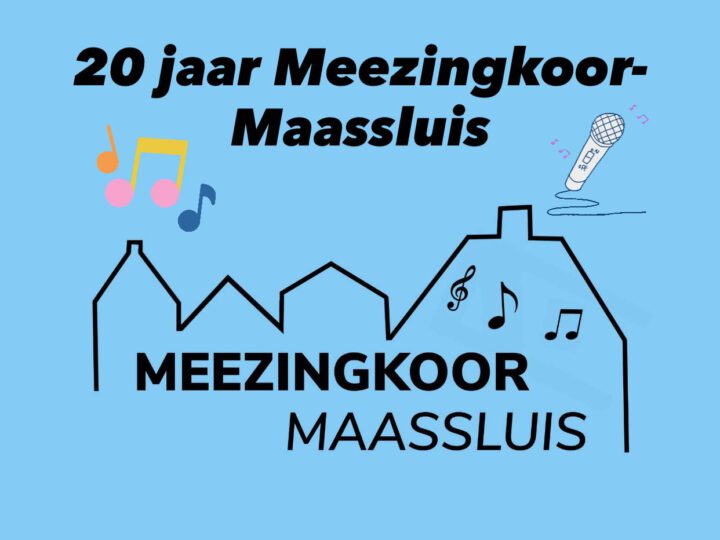Meezingkoor-Maassluis viert 20 jaar samen zingen.